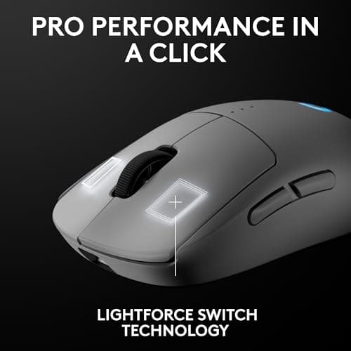 Logitech PRO 2 LIGHTSPEED Wired/Wireless Optical Gaming Mouse image