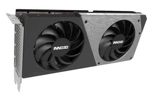 Inno3D Twin X2 GeForce RTX 4060 Ti 16GB GDDR6 Black / Silver image