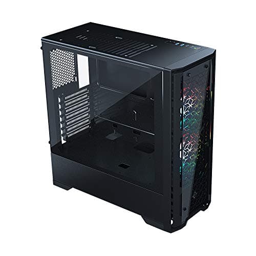 MagniumGear Neo G ATX Mid Tower Black with Tempered Glass Side Panel and USB 3.2 Gen 1 Type-A image