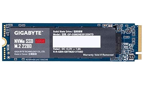 Gigabyte GP-GSM2NE3512GNTD 512GB M.2-2280 SSD PCIe 3.0 x4 NVMe main image