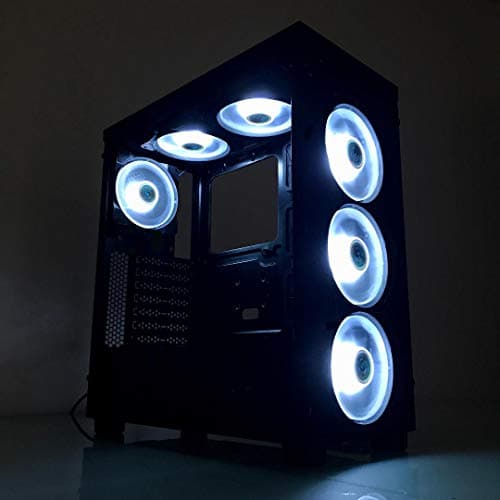 Apevia Cosmos 120mm White LED Ultra Silent Anti-Vibration Rubber Pads 3-Pack image