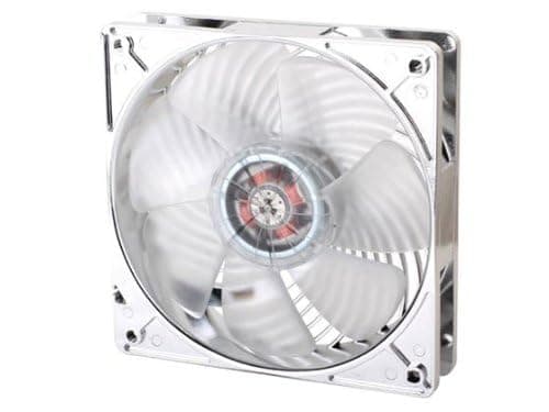 Silverstone Air Penetrator 120mm Clear Red LED 35.36 CFM 1-Pack image