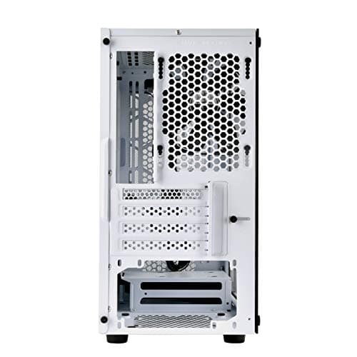 Silverstone PS15 Micro ATX Mid Tower White with Tempered Glass Side Panel and USB 3.2 Gen 1 Type-A Front Panel image