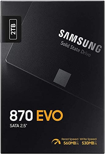 Samsung 870 Evo 2TB SSD 2.5" SATA 6.0 Gb/s image