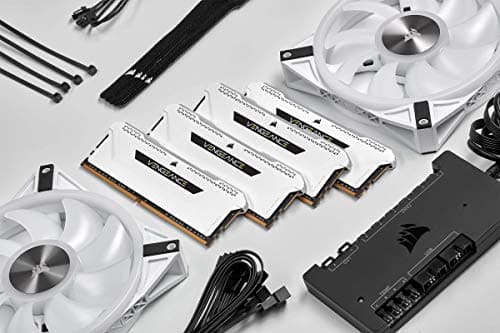 Corsair Vengeance RGB Pro SL White / Black DDR4-3200 CL16 32GB (4x8GB) image