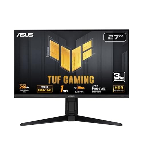 Asus TUF Gaming VG27AQML1A 27" 1440p 260Hz IPS Monitor main image