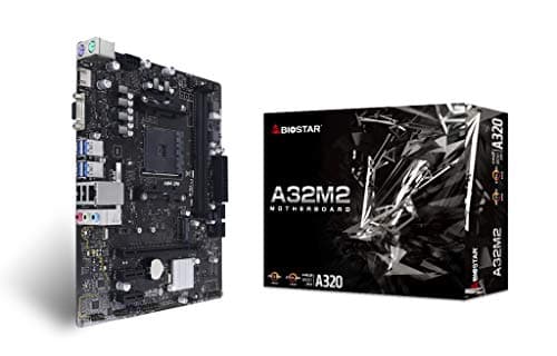 Biostar AMD A320 A32M2 AM4 DDR4 Micro ATX image