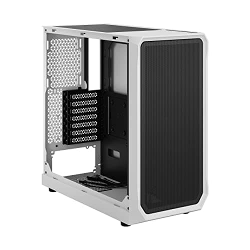 Fractal Design Focus 2 White Clear Tinted Tempered Glass image