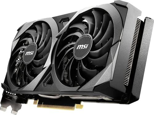 MSI VENTUS 2X OC GeForce RTX 3070 LHR 8GB GDDR6 Black image
