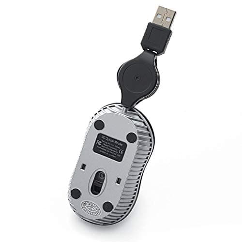 Verbatim 98616 Go Mini Travel Commuter Wired Optical Mouse image