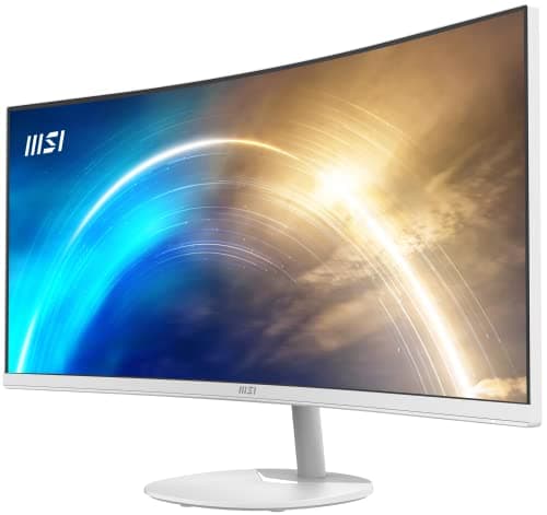 MSI PRO MP341CQW 34" 1440p 100Hz VA Curved Monitor image