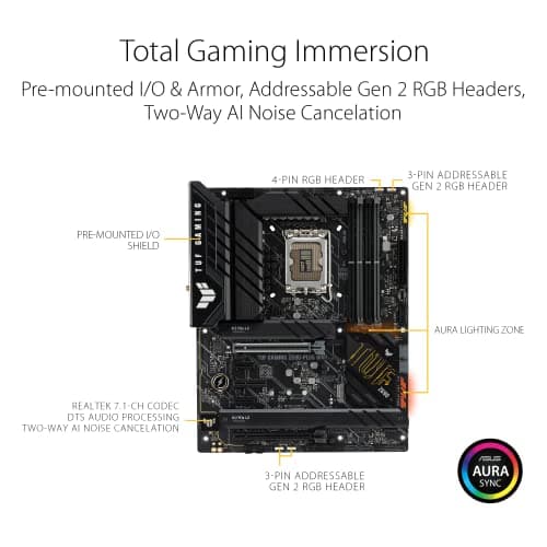 Asus Z690 TUF GAMING PLUS WIFI DDR5 ATX image