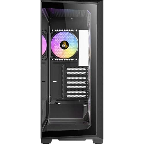 Antec C3 ARGB ATX Mid Tower Black with Tempered Glass Side Panel, USB 3.2 Gen 2 Type-C, and USB 3.2 Gen 1 Type-A image