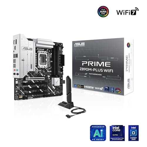 Asus Z890 PRIME Z890M-PLUS WIFI-CSM DDR5 Micro ATX LGA1851 image
