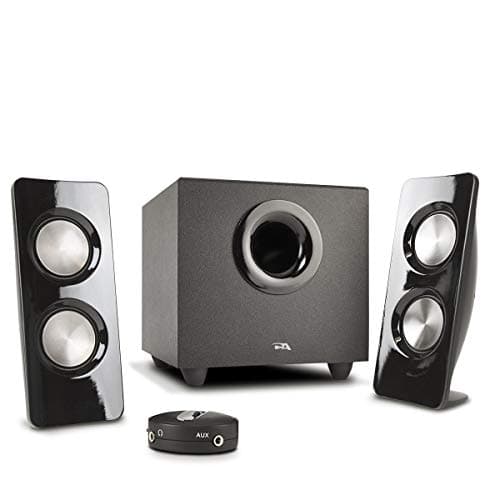 Cyber Acoustics Curve Storm 22 W 2.1 Channel Speakers main image