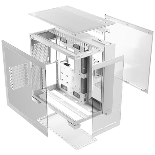 Antec C8 ATX Full Tower White with Tempered Glass Side Panel and USB 3.2 Gen 2 Type-C, USB 3.2 Gen 1 Type-A image