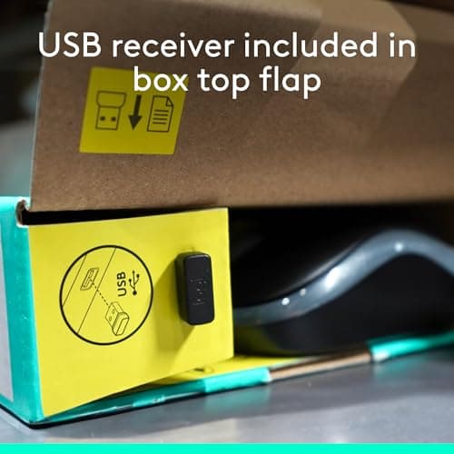 Logitech MK295 Silent Wireless/Wired Standard Keyboard with Optical Mouse image