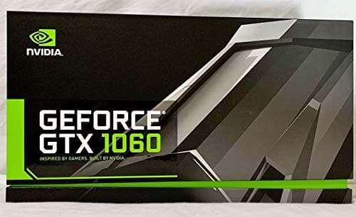NVIDIA Founders Edition GeForce GTX 1060 6GB GDDR5 Black / Silver main image