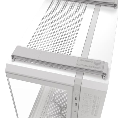 Asus TUF Gaming GT502 Horizon ATX Mid Tower White with Tempered Glass Side Panel and USB 3.2 Gen 2 Type-C, USB 3.2 Gen 1 Type-A image