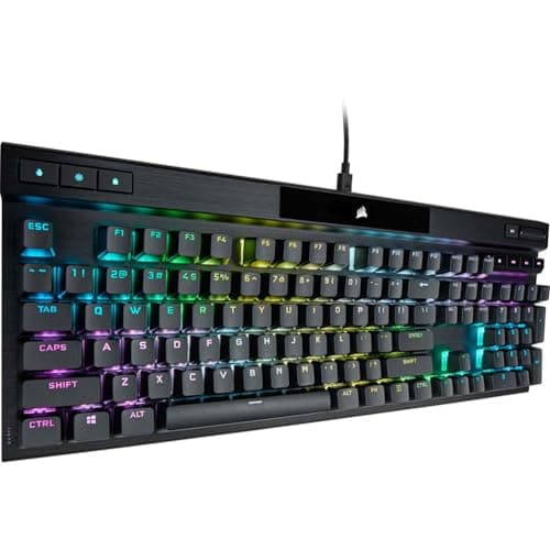 Corsair K70 RGB PRO RGB Corsair OPX Wired Gaming Keyboard image