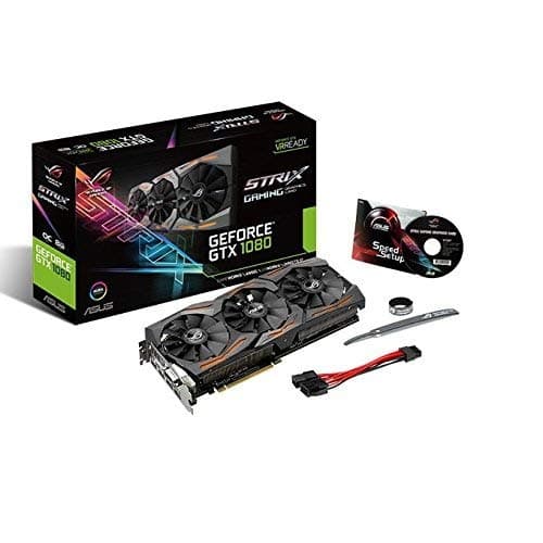 Asus ROG STRIX GeForce GTX 1080 8GB GDDR5X Black image
