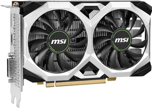 MSI GeForce GTX 1650 G6 D6 VENTUS XS OCV3 4GB GDDR6 Silver / Black image