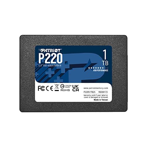 Patriot P220 1TB 2.5" SSD SATA image