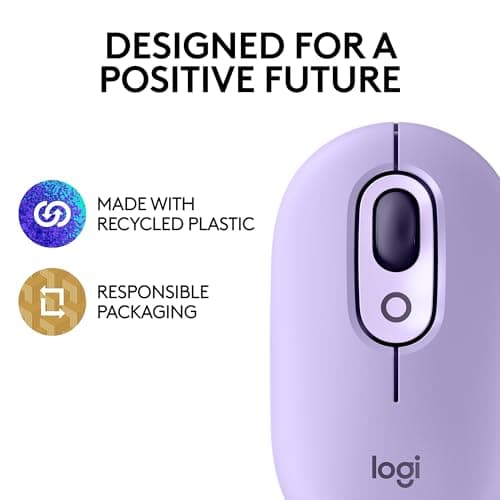 Logitech POP Cosmos Wireless/Bluetooth Optical Mouse image