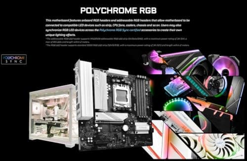 ASRock B850M Pro RS WiFi AM5 DDR5 Micro ATX image