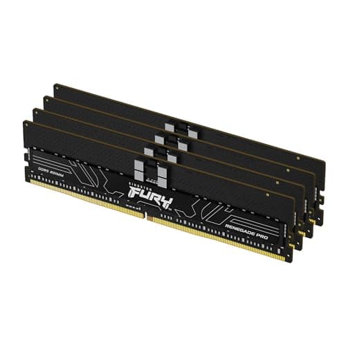 Kingston FURY Renegade Pro Black Registered DDR5-6800 CL34 128GB (4x32GB) image