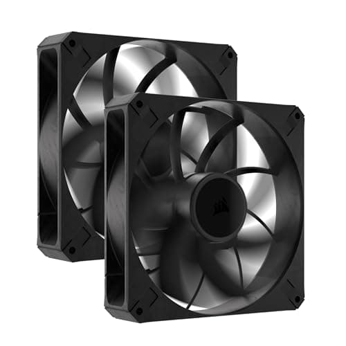 Corsair RS140 MAX 140mm Black PWM 104 CFM 2-Pack image