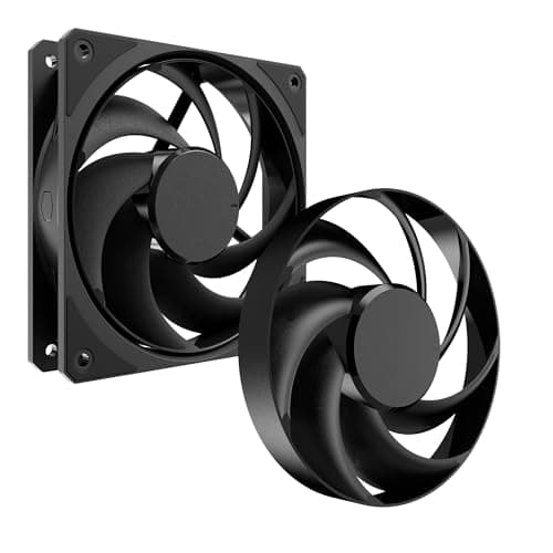Cooler Master MasterLiquid 360 ATMOS Stealth Water 360mm 75.2 CFM Black image