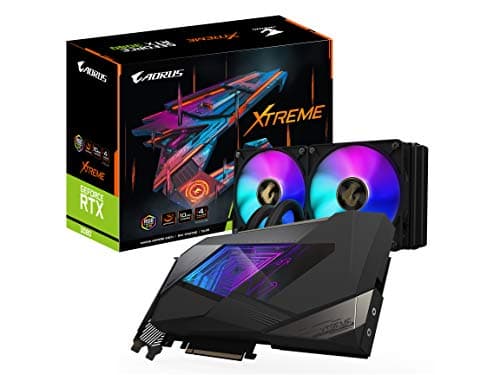 Gigabyte AORUS XTREME WATERFORCE GeForce RTX 3080 10GB GDDR6X Black / Silver image