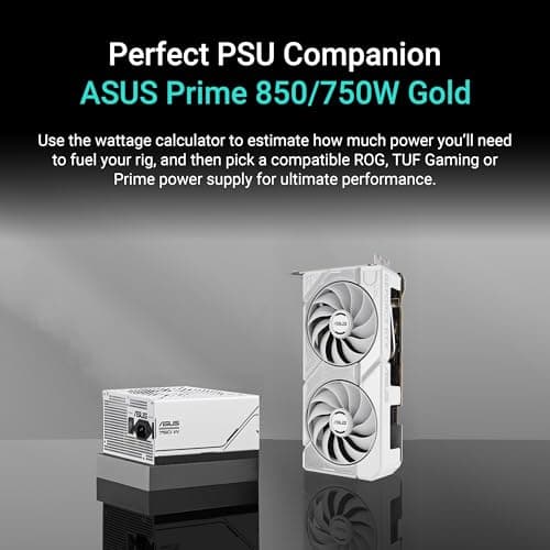 ASUS Dual GeForce RTX 5060 Ti 8GB GDDR7 White OC Edition image