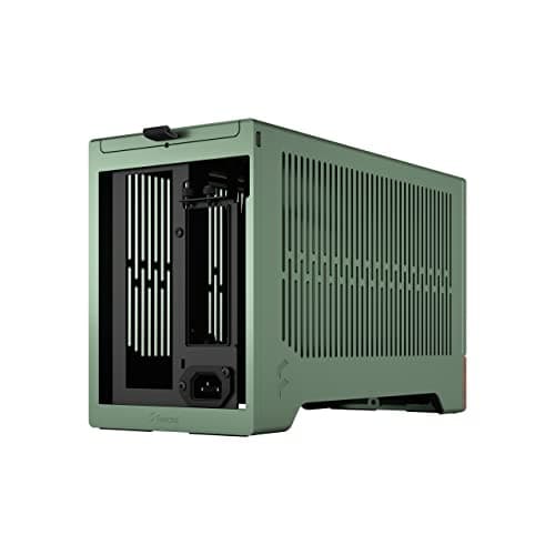 Fractal Design Terra Mini-ITX Desktop Green / Brown Mesh Side Panel Front Panel USB 3.2 Gen 2x2 Type-C                                                    USB 3.2 Gen 1 Type-A image