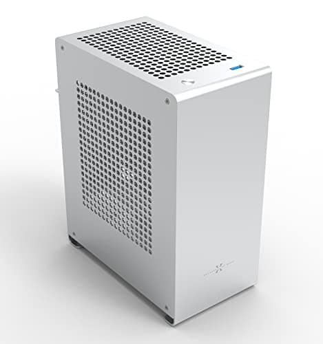 ZZEW A1 Plus Mini-ITX Tower Silver Mesh Side Panel, USB 3.2 Gen 1 Type-A Front Panel, 200 x 114 x 253 mm image