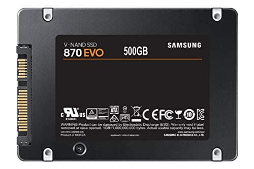 Samsung 870 Evo 500 GB SSD 2.5" SATA image