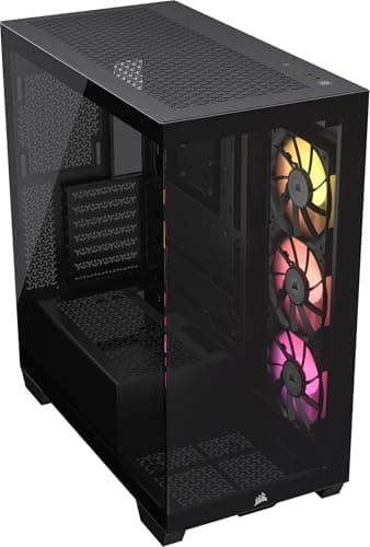 Corsair iCUE LINK 3500X RGB ATX Mid Tower Black Tempered Glass main image