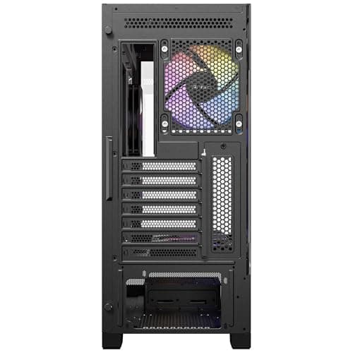 Antec CX700 RGB ELITE ATX Mid Tower Black Tempered Glass Side Panel, USB 3.2 Gen 2 Type-C, USB 3.2 Gen 1 Type-A image