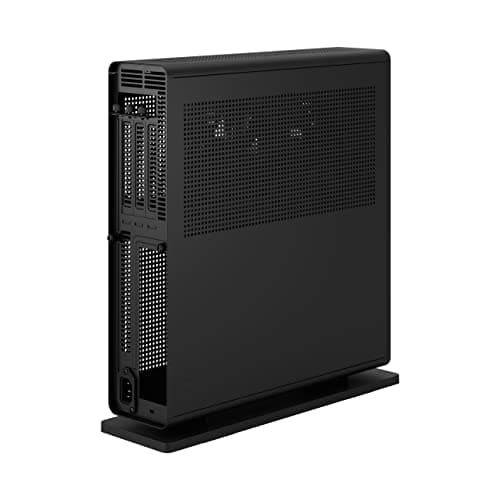 Fractal Design Ridge PCIe 4.0 Mini-ITX Tower Black with Mesh Side Panel and USB 3.2 Gen 2 Type-C / USB 3.2 Gen 1 Type-A image