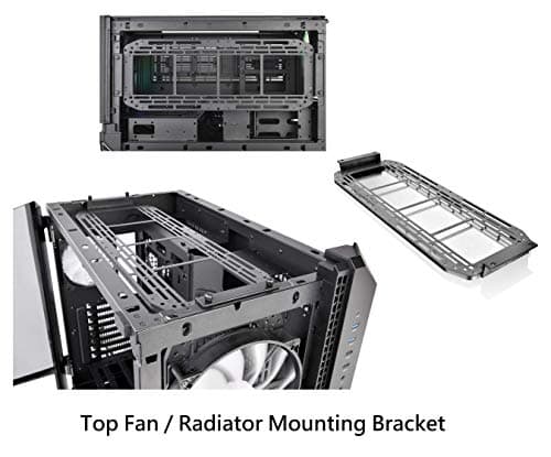 Thermaltake View 51 ARGB Edition ATX Full Tower Black Tempered Glass Side Panel, USB 3.2 Gen 2 Type-C, USB 3.2 Gen 1 Type-A, USB 2.0 Type-A image