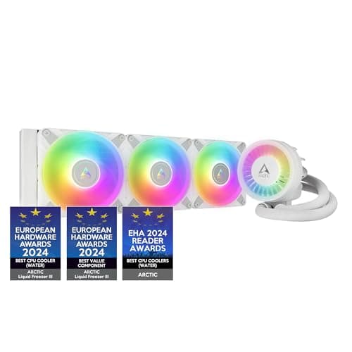 ARCTIC Liquid Freezer III Water 360mm A-RGB 48.82 CFM White main image