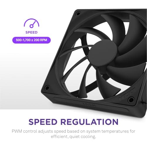 NZXT F120Q (2024) 120mm Black PWM 1-Pack image