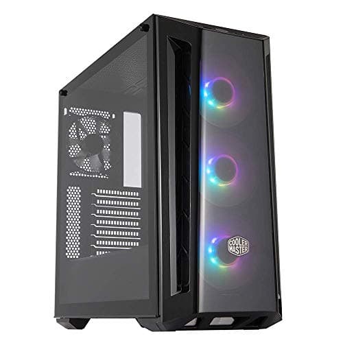 Cooler Master MasterBox MB520 ARGB ATX Mid Tower Black with Tempered Glass Side Panel image