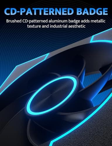 darkFlash DM8R LINE Black Reverse 120mm Black Pack of 3 image