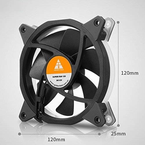 GOLDEN FIELD PC Fan 120mm Blue LED image