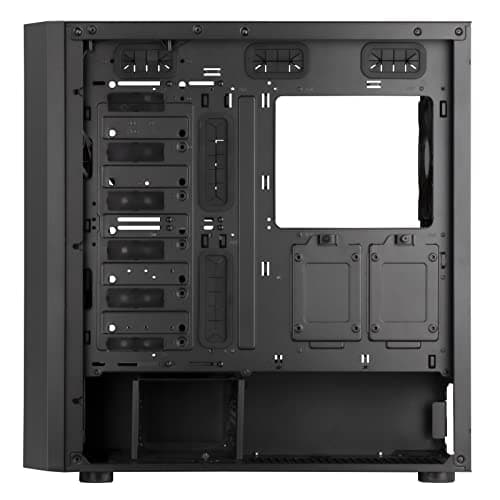 Silverstone SETA H1 ATX Mid Tower Black Tempered Glass Side Panel image