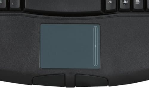 Adesso ACK-540PB Mini Wired Keyboard With Touchpad image