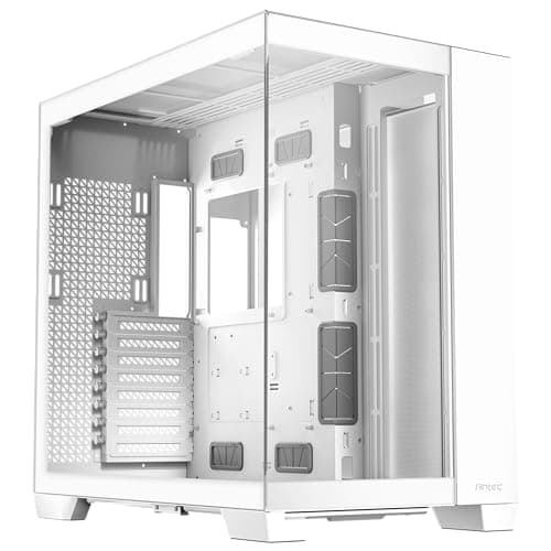 Antec C8 ATX Full Tower White with Tempered Glass Side Panel and USB 3.2 Gen 2 Type-C, USB 3.2 Gen 1 Type-A image