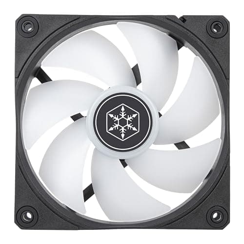 Silverstone NovaPeak Water 240mm ARGB 75.74 CFM Black image
